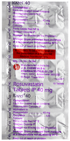 Razel 40 Tablet 15