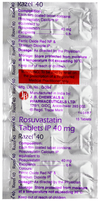 Razel 40 Tablet 15