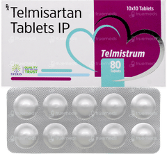 Telmistrum 80 Tablet 10 Telmistrum 80 Tablet 10