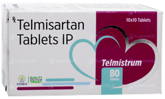 Telmistrum 80 Tablet 10 Telmistrum 80 Tablet 10