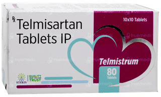 Telmistrum 80 Tablet 10