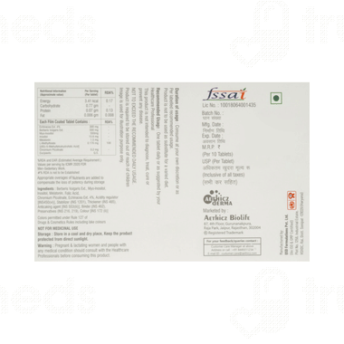 Acnosome Tablet 10 - Uses, Side Effects, Dosage, Price | Truemeds