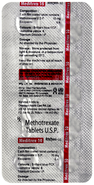 Meditrex 10 Tablet 4