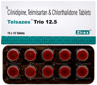 Telsazex Trio 12.5 Tablet 10