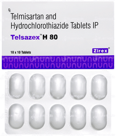 Telsazex H 12.5/80 Tablet 10