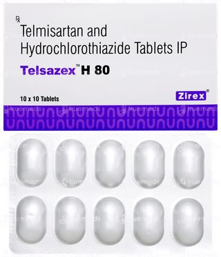 Telsazex H 12.5/80 Tablet 10