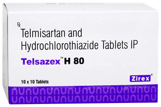 Telsazex H 12.5/80 Tablet 10