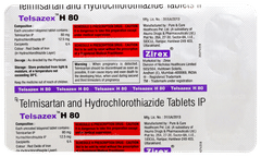 Telsazex H 12.5/80 Tablet 10 Telsazex H 12.5/80 Tablet 10