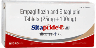 Sitapride E 25mg Tablet 10