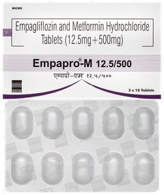 Empapro M 12.5/500mg Tablet 10