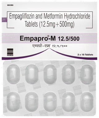 Empapro M 12.5/500mg Tablet 10