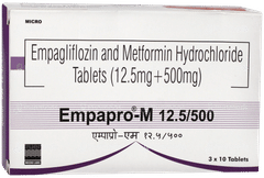 Empapro M 12.5/500mg Tablet 10