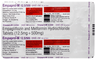 Empapro M 12.5/500mg Tablet 10