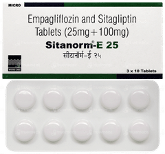 Sitanorm E 25mg Tablet 10