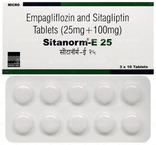 Sitanorm E 25mg Tablet 10
