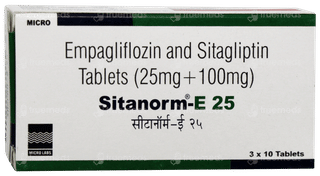 Sitanorm E 25mg Tablet 10