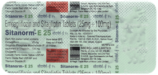 Sitanorm E 25mg Tablet 10
