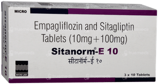 Sitanorm E 10 Tablet 10