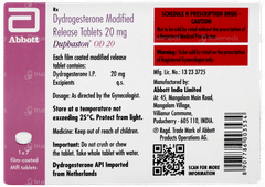 Duphaston Od 20mg Tablet 7