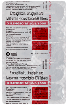 Xilingio M 10/5/1000 Tablet 10