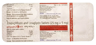 Empatru L 25/5Mg Tablet 10