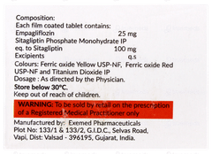 Empahope S 25/100 Tablet 10