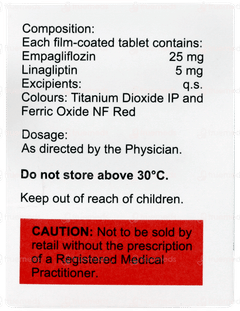 Empatrol L 25/5mg Tablet 10