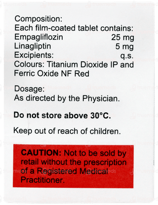 Empatrol L 25/5mg Tablet 10