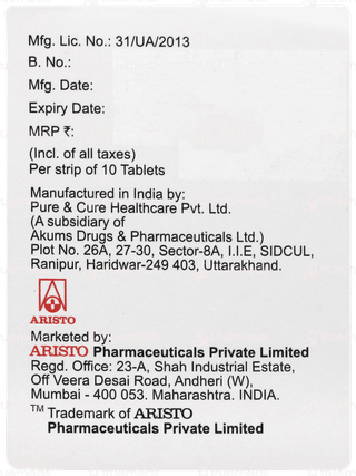 Empatrol L 25/5mg Tablet 10