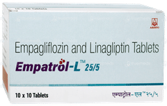 Empatrol L 25/5mg Tablet 10