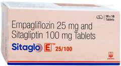 Sitaglo E 25/100 Tablet 10
