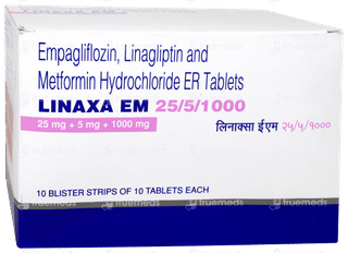 Linaxa Em 25/5/1000mg Tablet 10