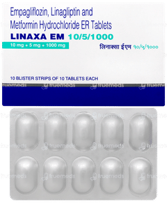 Linaxa Em 10/5/1000 Tablet 10