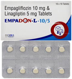 Empadon L 10/5mg Tablet 10