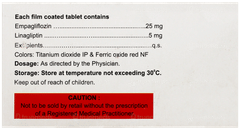 Empadon L 25/5mg Tablet 10 Empadon L 25/5mg Tablet 10