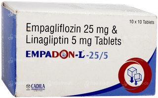 Empadon L 25/5mg Tablet 10