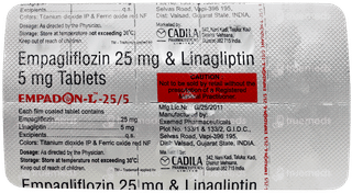 Empadon L 25/5mg Tablet 10