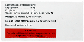 Empadon 25mg Tablet 10