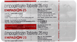Empadon 25mg Tablet 10