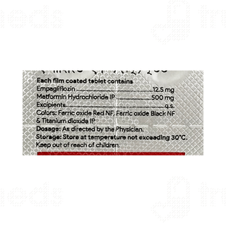 Empashield M 12.5/500mg Tablet 10