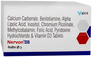 Nervon D3 Tablet 10