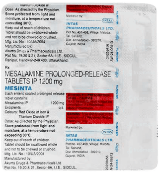 Mesinta 1200Mg Tablet 15