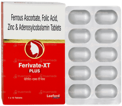 Ferivate Xt Plus Tablet 10 Ferivate Xt Plus Tablet 10