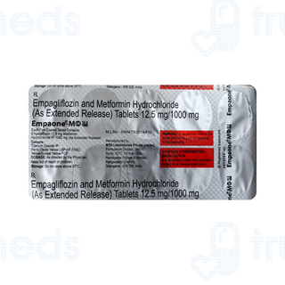 Empaone M Er 12.5/1000mg 10 Tablet