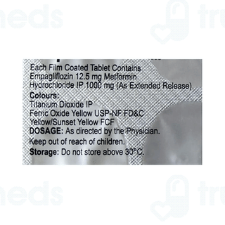 Empaone M Er 12.5/1000mg 10 Tablet