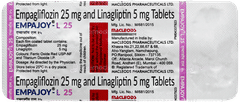 Empajoy L 25 Tablet 10