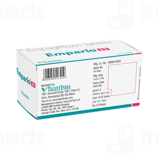 Empario 25mg Tablet 10