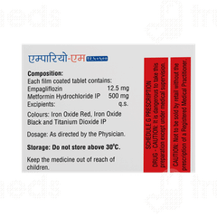 Empario M 12.5/500mg Tablet 10
