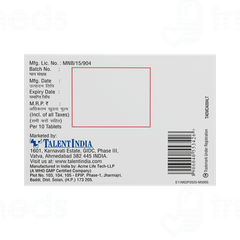 Empario M 12.5/500mg Tablet 10 Empario M 12.5/500mg Tablet 10