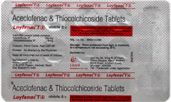 Loyfenac T 4 Tablet 15 Loyfenac T 4 Tablet 15